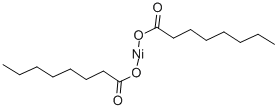 structure of CAS# 4995-91-9, Nickel Octoate;Nickelous Octanoate;Nickelous Caprylate;Nickel Octanoate (Van)