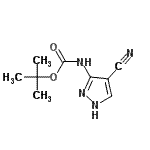 CAS#: 500024-60-2， 2-Methyl-2-Propanyl (4-Cyano-1H-Pyrazol-3-Yl)Carbamate