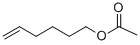 structure of CAS# 5048-26-0, Acetic Acid 5-Hexen-1-Yl Ester;ACETIC ACID 5-HEXEN-1-YL ESTER;Acetic Acid 5-Hexenyl Ester;5-Hexene-1-Ol, Acetate