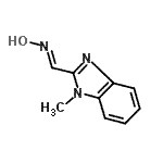 CAS 登录号：50534-83-3， (E)-N-羟基-1-(1-甲基-1H-苯并咪唑-2-基)甲亚胺