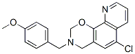 CAS#: 50595-08-9， 6-Chloro-3-(4-Methoxybenzyl)-3,4-Dihydro-2H-[1,3]Oxazino[5,6-h]Quinoline