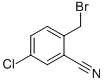 结构式 CAS# 50712-69-1, 2-(溴甲基)-5-氯苯甲腈