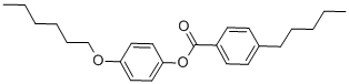 结构式 CAS# 50802-52-3, 4-正戊基苯甲酸 4'-正己氧基苯基酯