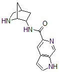 CAS 登录号：508208-63-7， N-2-氮杂双环[2.2.1]庚-6-基-1H-吡咯并[2,3-c]吡啶-5-甲酰胺