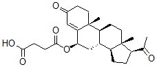 CAS#: 50909-93-8， Progesterone 6-Hemisuccinate