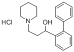 CAS#: 50910-14-0， alpha-(2-Biphenylyl)-1-Piperidinepropanol Hydrochloride
