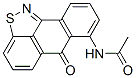 CAS 登录号：50988-01-7， N-(6-氧代-6H-蒽并[9,1-cd]异噻唑-7-基)乙酰胺