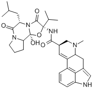 CAS#: 511-09-1， alpha-Ergocryptine