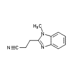CAS#: 51100-83-5， 3-(1-Methyl-1H-Benzimidazol-2-Yl)Propanenitrile