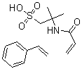 CAS#: 51121-85-8， 1-Propanesulfonic acid, 2-methyl-2-((1-oxo-2-propenyl)amino)-, polymer with ethenylbenzene
