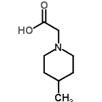 CAS 登录号：511237-54-0， (4-甲基-1-哌啶基)乙酸