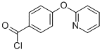 结构式 CAS# 51363-01-0, 4-(吡啶-2-基氧基)苯甲酰氯