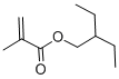 结构式 CAS# 5138-86-3, 2-乙基丁基甲基丙烯酸酯