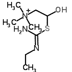 CAS#: 51384-91-9， [2-(N'-Ethylcarbamimidoyl)Sulfanyl-2-Hydroxy-Ethyl]-Trimethyl-Ammonium