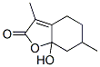 CAS#: 514-93-2， 3,6-Dimethyl-7alpha-Hydroxy-5,6,7,7alpha-Tetrahydrobenzofuran-2(4H)-One