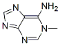 structure of CAS# 5142-22-3, 1-Methyladenine;1-Methyl-6-Purinamine;(1-Methylpurin-6-Yl)Amine;St5298860