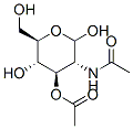 structure of CAS# 51449-93-5, 2-Acetamido-3-O-Acetyl-2-Deoxy-D-Glucopyranose