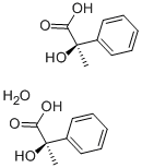 structure of CAS# 515-30-0, 2-(2-Hydroxyphenyl)Propionic Acid;2-Hydroxy-2-Phenyl-Propionic Acid;Nsc 128998;Nsc 401846