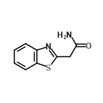 CAS 登录号：51542-41-7， 2-(1,3-苯并噻唑-2-基)乙酰胺