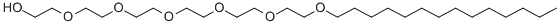 structure of CAS# 5157-04-0, Hexaethylene glycol monotetradecyl ether;2-[2-[2-[2-[2-(2-Myristyloxyethoxy)Ethoxy]Ethoxy]Ethoxy]Ethoxy]Ethanol;3,6,9,12,15,18-Hexaoxadotriacontan-1-Ol