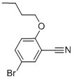 structure of CAS# 515845-97-3, 5-Bromo-2-Butoxy-Benzonitrile;5-Bromo-2-N-Butoxybenzonitrile;5-BROMO-2-BUTOXY-BENZONITRILE