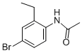 structure of CAS# 51688-73-4, 4-Bromo-2-Ethylacetanilide;N-(4-Bromo-2-Ethyl-Phenyl)Acetamide;N-(4-Bromo-2-Ethyl-Phenyl)Ethanamide;St5408607