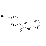 CAS 登录号：51732-40-2， 4-氨基-N-(1H-1,2,3-三唑-1-基)苯磺酰胺