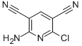 structure of CAS# 51768-01-5, 2-Amino-6-Chloro-3,5-Dicyanopyridine;2-Amino-6-Chloro-Pyridine-3,5-Dicarbonitrile;2-Amino-6-Chloro-Dinicotinonitrile;Nci60_001268