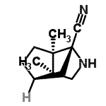 CAS 登录号：518314-75-5， (1R,3R,6S,7R)-6,7-二甲基-4-氮杂三环[4.3.0.0<sup>3,7</sup>]壬烷-3-甲腈