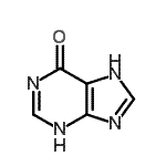 CAS 登录号：51953-23-2， 次黄嘌呤