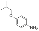 structure of CAS# 5198-04-9, 4-Isobutoxy-Phenylamine;(4-Isobutoxyphenyl)Amine(SALTDATA: FREE);4-ISOBUTOXY-PHENYLAMINE