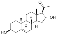 CAS 登录号：520-88-7， 5-孕烯-3-beta,16-alpha-二醇-20-酮
