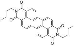 CAS 登录号：52000-75-6， 2,9-二丁基-蒽并[2,1,9-def:6,5,10-d'e'f']二异喹啉-1,3,8,10-四酮