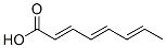 structure of CAS# 5205-32-3, Octa-2,4,6-Trienoic Acid;Nsc16188;2,4,6-Octatrienoic Acid