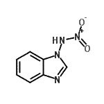 CAS 登录号：52096-22-7， N-硝基-1H-苯并咪唑-1-胺