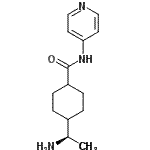 CAS 登录号：521059-79-0， 4-[(1R)-1-氨基乙基]-N-(4-吡啶基)环己烷甲酰胺