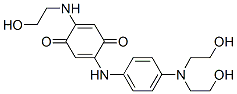 CAS 登录号：52136-25-1， 2-[[4-[二(2-羟基乙基)氨基]苯基]氨基]-5-[(2-羟基乙基)氨基]环己-2,5-二烯-1,4-二酮