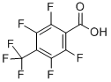 结构式 CAS# 5216-22-8, 2,3,5,6-四氟-4-(三氟甲基)苯甲酸