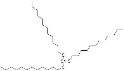 CAS#: 52165-03-4， Tris(Dodecylthio)Methylstannane