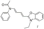 CAS#: 5217-54-9， 2-[4-(Acetylphenylamino)Buta-1,3-Dienyl]-3-Ethylbenzoxazolium Iodide