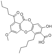 结构式 CAS# 522-53-2, Lobutoic Acid