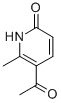 structure of CAS# 5220-65-5, 5-Acetyl-6-Methyl-2(1H)-Pyridinone;5-Acetyl-6-Methyl-2-Pyridone;5-Ethanoyl-6-Methyl-1H-Pyridin-2-One;Zinc03883790