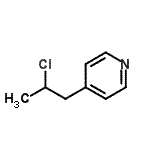 CAS 登录号：52225-91-9， 4-(2-氯丙基)吡啶