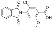 CAS#: 52245-01-9， 5-Chloro-4-(1,3-Dioxo-1,3-Dihydro-Isoindol-2-Yl)-2-Methoxy-Benzoic Acid