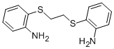 structure of CAS# 52411-33-3, 2,2'-(Ethylenedithio)Dianiline;2-[2-[(2-Aminophenyl)Thio]Ethylthio]Aniline;[2-[2-[(2-Aminophenyl)Thio]Ethylthio]Phenyl]Amine;Bis(O-Aminophenylthio)Ethane