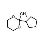 CAS 登录号：52423-61-7， 2-环戊基-2-甲基-1,3-二恶烷