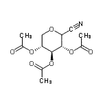 CAS#: 52443-06-8， (3S,4S,5R)-2-Cyanotetrahydro-2H-Pyran-3,4,5-Triyl Triacetate