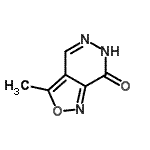 CAS 登录号：526200-64-6， 3-甲基[1,2]恶唑并[3,4-d]哒嗪-7(6H)-酮