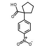 CAS#: 52648-77-8， 1-(4-Nitrophenyl)Cyclopentanecarboxylic Acid