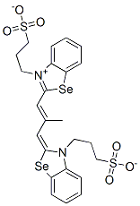 CAS 登录号：52685-95-7， 2-[2-甲基-3-[3-(3-磺酸基丙基)-3H-苯并硒唑-2-亚基]丙-1-烯基]-3-(3-磺酸基丙基)苯并硒唑鎓